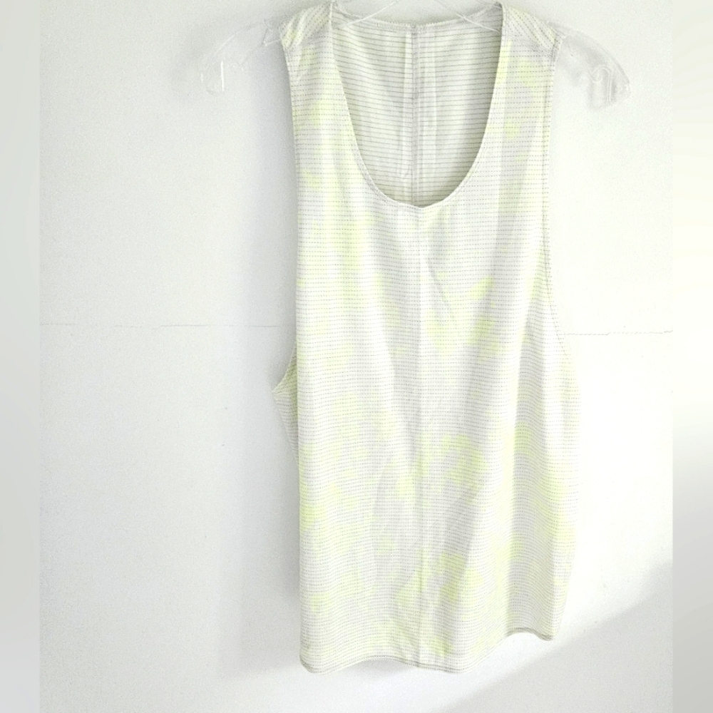 Lululemon scoop neck tank neon swirl